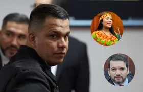 Sneyder Pinilla, Martha Peralta, Julio Chagüi.