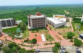 Instalaciones de la Universidad del Atlántico sede norte.