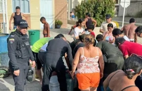 20.000 habitantes de este sector se ven afectados. 