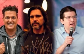 Carlos Vives y Juanes lamentaron muerte de Miguel Uribe. 