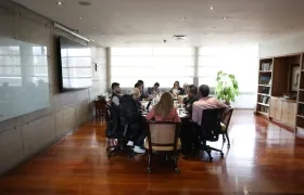 Imagen de la visita de la Procuraduría General de la Nación.