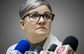 Abogada venezolana María Alejandra Díaz, asilada en Colombia.