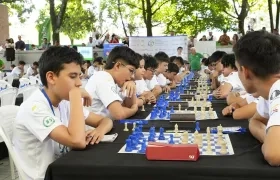 En el torneo participan niños entre los 6 y 17 años, 