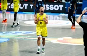 Hansel Atencia fue el jugador más destacado de Colombia contra Nicaragua.