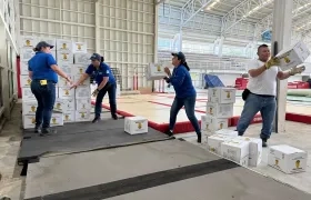 Son más de 3 mil kits de alimento, cocina y aseo.