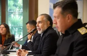 Armando Benedetti, ministro del Interior. 