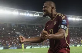 Salomón Rondón, capitán de Venezuela.