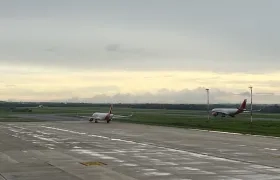 Aeropuerto Internacional Ernesto Cortissoz de Barranquilla.