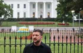 Volodímir Zelenski, Presidente de Ucrania.