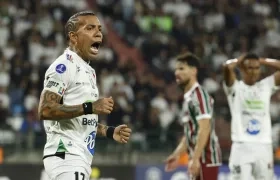 Dayro Moreno, delantero goleador del Once Caldas. 