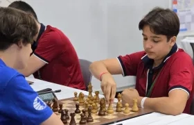 Enfrentamiento entre Fide 1 y Fide 2, en la última ronda de la Olimpiada.