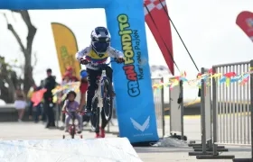 El BMX fue una de las disciplinas que hizo parte del Gran Fondito en Puerto Colombia. 