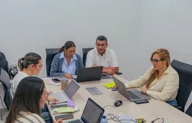 Aspecto de la audiencia de licitación en Soledad.