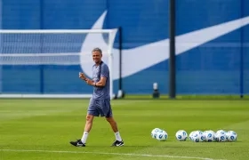 El español Luis Enrique, entrenador del París Saint Germain.