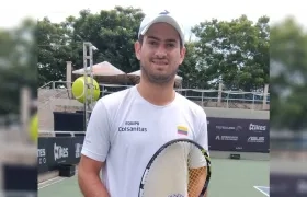 Nicolás Mejía, tenista bogotano.