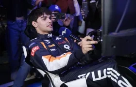Sebastián Montoya, piloto colombo estadounidense que compite en la F2.