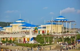 Muelle 1888, en Puerto Colombia. 