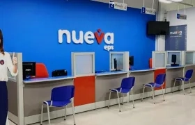 Una sede de la Nueva EPS.
