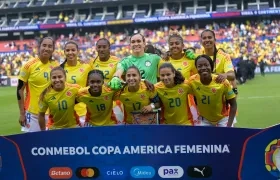 Selección Colombia subcampeona de la Copa América femenina de Ecuador.