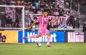 Sergio Busquets, mediocampista español del Inter Miami. 