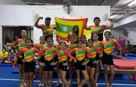 Delegación del Team Barranquilla. 