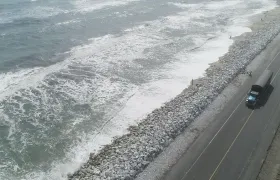 Kilómetro 19 de la Vía Ciénaga - Barranquilla.