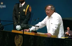 Gustavo Petro en la Asamblea de la ONU