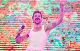 El cantante colombiano Camilo. 