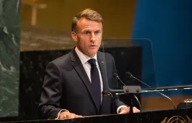 Emmanuel Macron, Presidente de Francia.