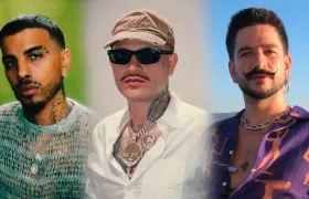 Rauw Alejandro, Kapo, Camilo. 