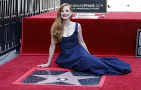 Jessica Chastain durante la ceremonia. 