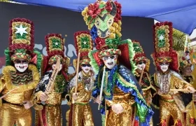 Adolfo Maury Cabrera, Rey Momo 2026 junto su Congo Grande.