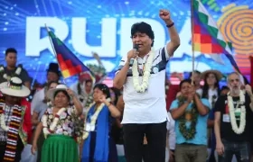 Evo Morales.