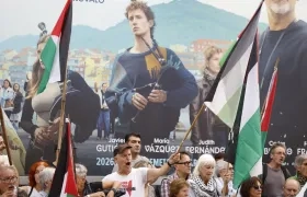 Protesta propalestina.