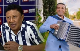 Silvio Brito y Dagoberto ‘El negrito’ Osorio. 