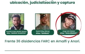 Jorge Iván Salazar, alias 'Guillermino'.