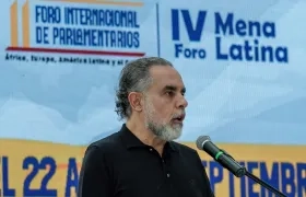 El ministro del Interior, Armando Benedetti.