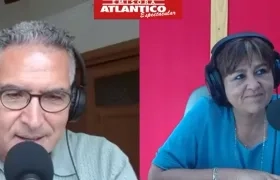 Jorge Cura y María Lorena Gutiérrez, presidenta del Grupo Aval.