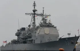 Barco estadounidense hacia el Mar Caribe. 