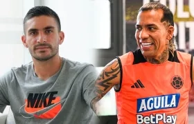 Guillermo Celis y Dayro Moreno.