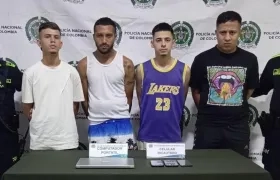 Dos de los capturados enviados a prisión, un con domiciliaria y otro dejado en libertad.