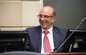 El electo magistrado Carlos Camargo.