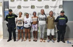 Cinco de los capturados