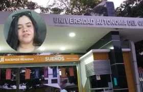 Claudia Vargas, estudiante de la Uniautónoma. 