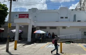 El herido fue trasladado a la Clínica San Ignacio. 