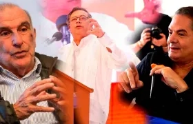 Humberto de la Calle, Presidente Petro y Germán Vargas Lleras. 