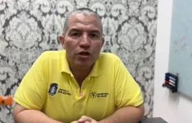 Edison Barrera, secretario de Salud de Soledad. 
