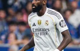 Antonio Rüdiger, defensor central del Real Madrid.