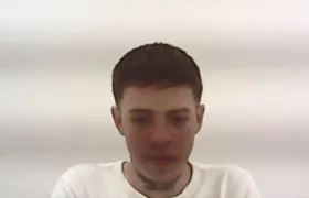 Harold Daniel Barragán Ovalle durante las audiencias virtuales. 