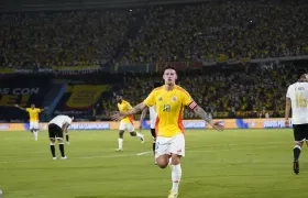 James Rodríguez, capitán de la Selección Colombia.